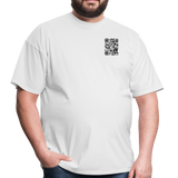 I Get Paid To Stand Around (Flagger) T-Shirt - white
