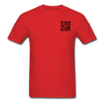 I Get Paid To Stand Around (Flagger) T-Shirt - red