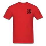 I Get Paid To Stand Around (Flagger) T-Shirt - red