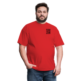 I Get Paid To Stand Around (Flagger) T-Shirt - red