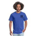 I Get Paid To Stand Around (Flagger) T-Shirt - royal blue