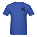 I Get Paid To Stand Around (Flagger) T-Shirt - royal blue