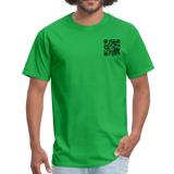 I Get Paid To Stand Around (Flagger) T-Shirt - bright green