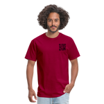 I Get Paid To Stand Around (Flagger) T-Shirt - dark red