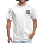 I Get Paid To Stand Around (Flagger) T-Shirt - light heather gray