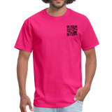 I Get Paid To Stand Around (Flagger) T-Shirt - fuchsia