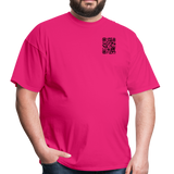 I Get Paid To Stand Around (Flagger) T-Shirt - fuchsia