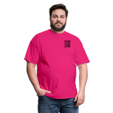 I Get Paid To Stand Around (Flagger) T-Shirt - fuchsia