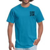 I Get Paid To Stand Around (Flagger) T-Shirt - turquoise