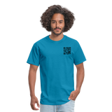 I Get Paid To Stand Around (Flagger) T-Shirt - turquoise