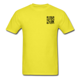 I Get Paid To Stand Around (Flagger) T-Shirt - yellow