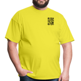 I Get Paid To Stand Around (Flagger) T-Shirt - yellow