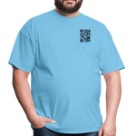 I Get Paid To Stand Around (Flagger) T-Shirt - aquatic blue