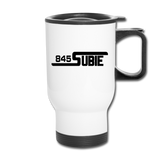 845 Subie Travel Mug 14 oz. - white