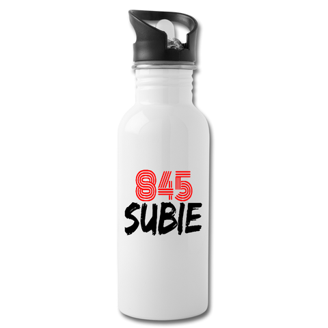 845 Subie Water Bottle 20 fl oz. - white