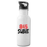 845 Subie Water Bottle 20 fl oz. - white