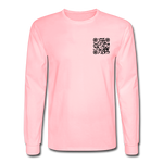 I Get Paid To Stand Around (Flagger) Men's Long Sleeve T-Shirt - pink