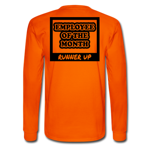 Employee of the Month Runner up Long Sleeve T-Shirt - orange