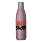 845 Subie Insulated Stainless Steel Water Bottle - pink glitter
