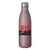 845 Subie Insulated Stainless Steel Water Bottle - pink glitter