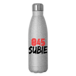 845 Subie Insulated Stainless Steel Water Bottle - silver glitter