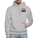 845 Subie Vertical Design Black - heather gray
