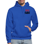 845 Subie Vertical Design Black - royal blue