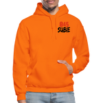 845 Subie Vertical Design Black - orange