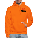 845 Subie Vertical Design Black - orange