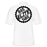 845 Subie Elite Mens Polo (Option 2) - white