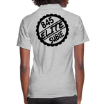 845 Subie Elite Women's Polo (Option 2) - heather gray