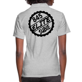 845 Subie Elite Women's Polo (Option 2) - heather gray