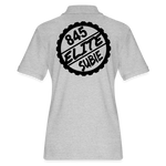 845 Subie Elite Women's Polo (Option 2) - heather gray
