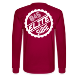 845 Subie Elite Long Sleeve shirt (Option 1) - dark red